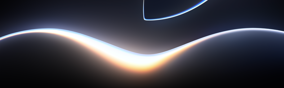 glowing apple logo silhouette 